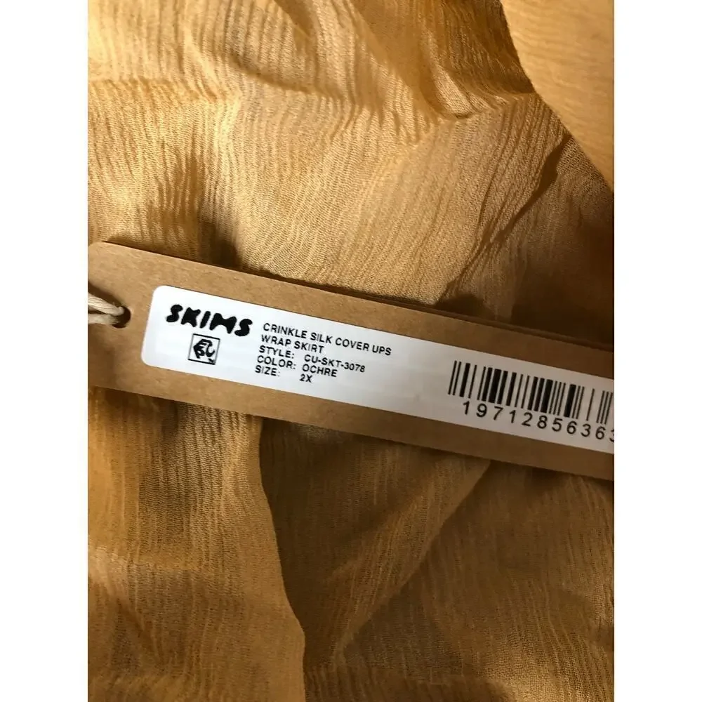 SKIMS crinkle silk